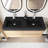 Wall-Mounted Bathroom Vanity With Integrated Solid Surface Basin-1757106267