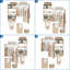 Système d'organisation 60 po avec tablettes de tour pour garde-robe, organisateur de buanderie avec tringles de suspension-109906162