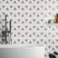 Ako 5" Triangle Marble Micro Mosaic Tile-176846689