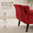 Velvet Upholstered Storage Bench-1372117919