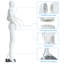 Mannequin L 15 po x l 18 po x H 70 po