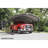 Galvanized Steel Carport, 12X29X7-33011368