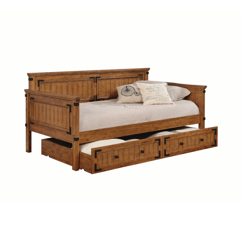 Lit de jour simple avec couchette Heather