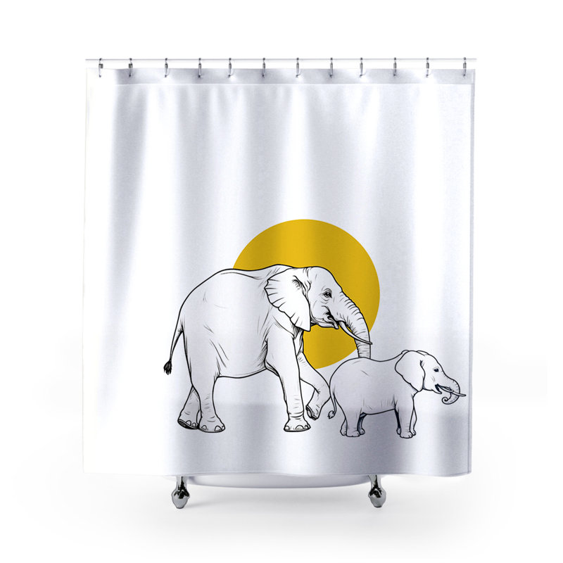 Floral Shower Curtain
