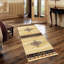 Tapis de style sud-ouest crème 2 pi 7 po x 7 pi 3 po Trib_SG_YLS4003 Tribes