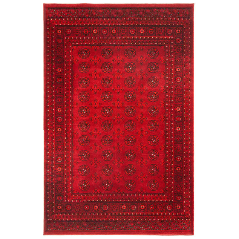 Bokhara Traditional Area Rug, Rectangle 5' x 8'