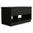 Hamilton Storage Bench, Two Open Shelves, Two Drawers -Black-662045226