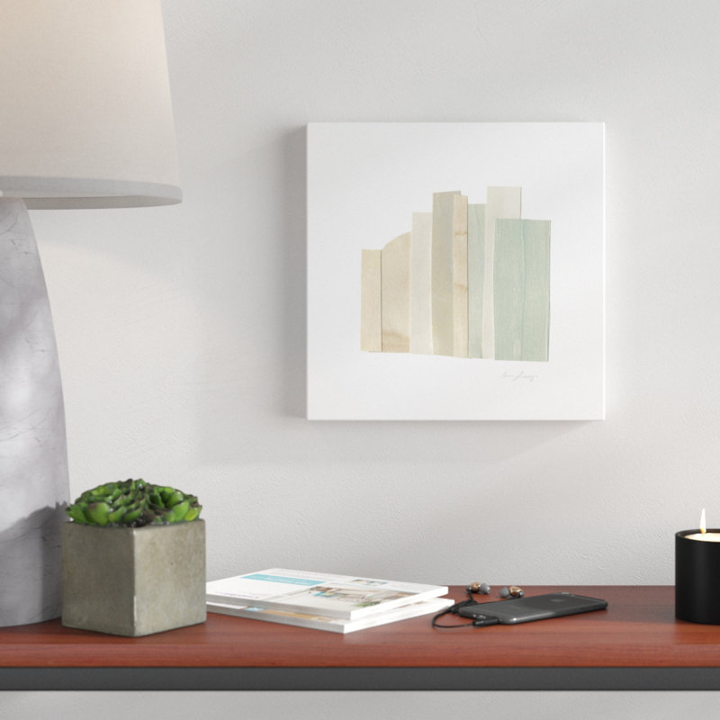Flourescel III by Emma Scarvey - Wrapped Canvas Painting, 30cm H x 30cm W