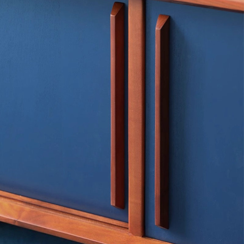 A mid-style  solid wood sideboard