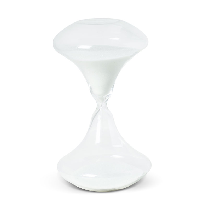 Kass Hourglass, White