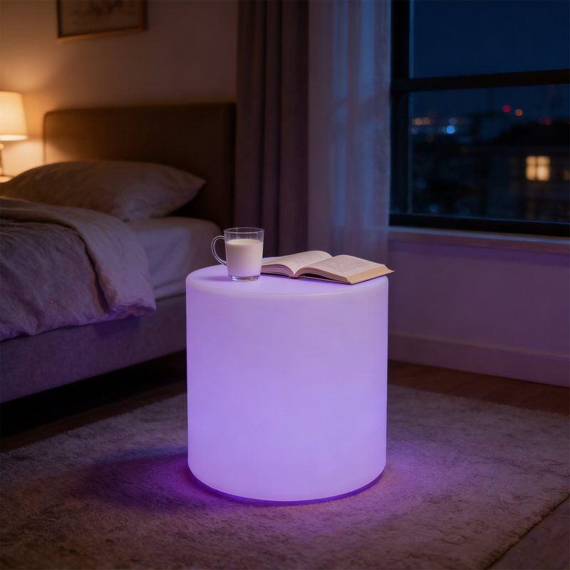 LED Light-Up Stool with Remote Control