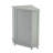 Moder Wood Bathroom Triangle Corner Storage Cabinet With Adjustable Shelf
