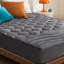 Protège-matelas de lit - Protecteur de surmatelas ajusté et matelassé, couvre-lit respirant silencieux-1334017991-1335540447