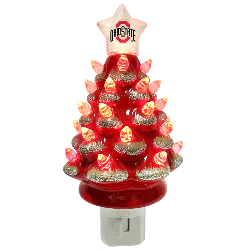 Arbre de Noël 6,5 po Nite Lite, Ohio State