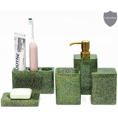 Jasun 5 Piece Bathroom Accessory Set Rosdorf Park