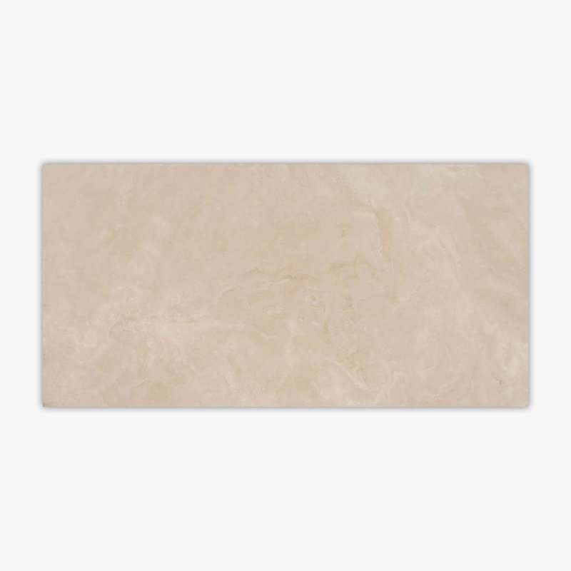 Ivory Honed Filled 12x24 Travertine Tile