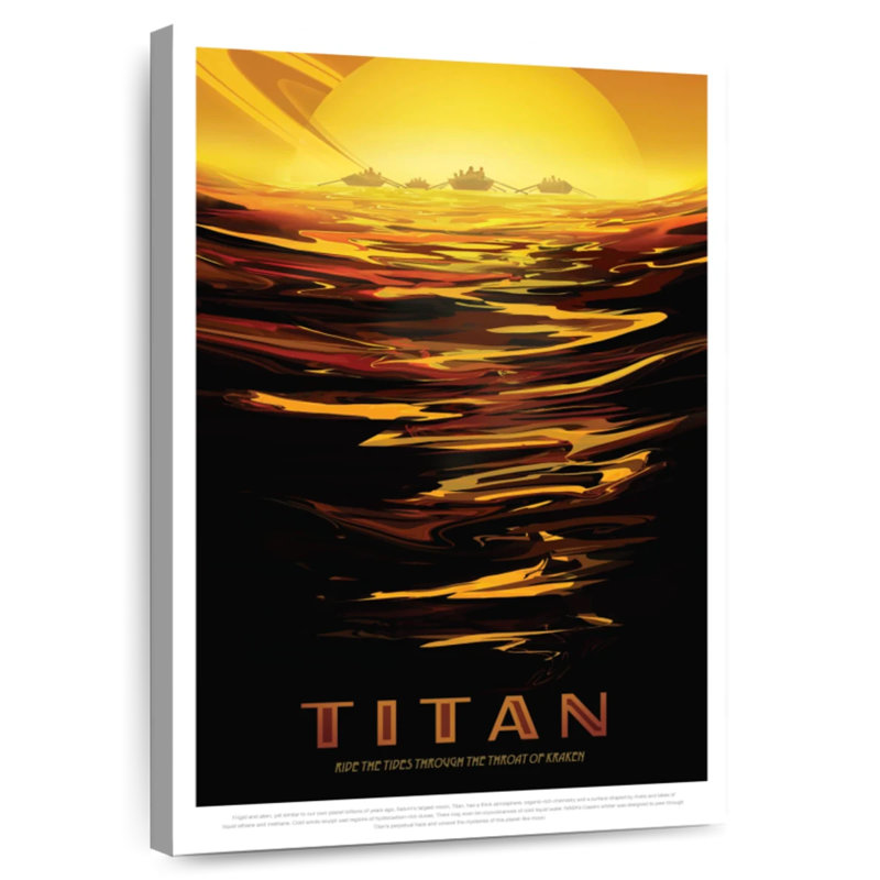 Oberle Titan Retro Print, 24" H x 16" W
