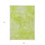 Tapis intérieur / extérieur lavable nautique vert et lime 8 pi x 10 pi HomeRoots