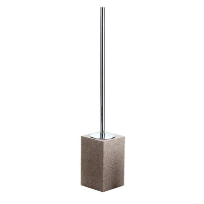Ivy Bronx Levins Plastic Toilet Brush And Holder