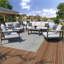 Ensemble de conversation avec canapé 5 pièces Townsend avec coussins Sunbrella®-93083784