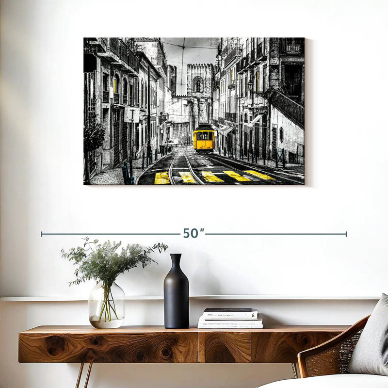 Sireci Lisbon Tram Pop, 24" H x 36" W