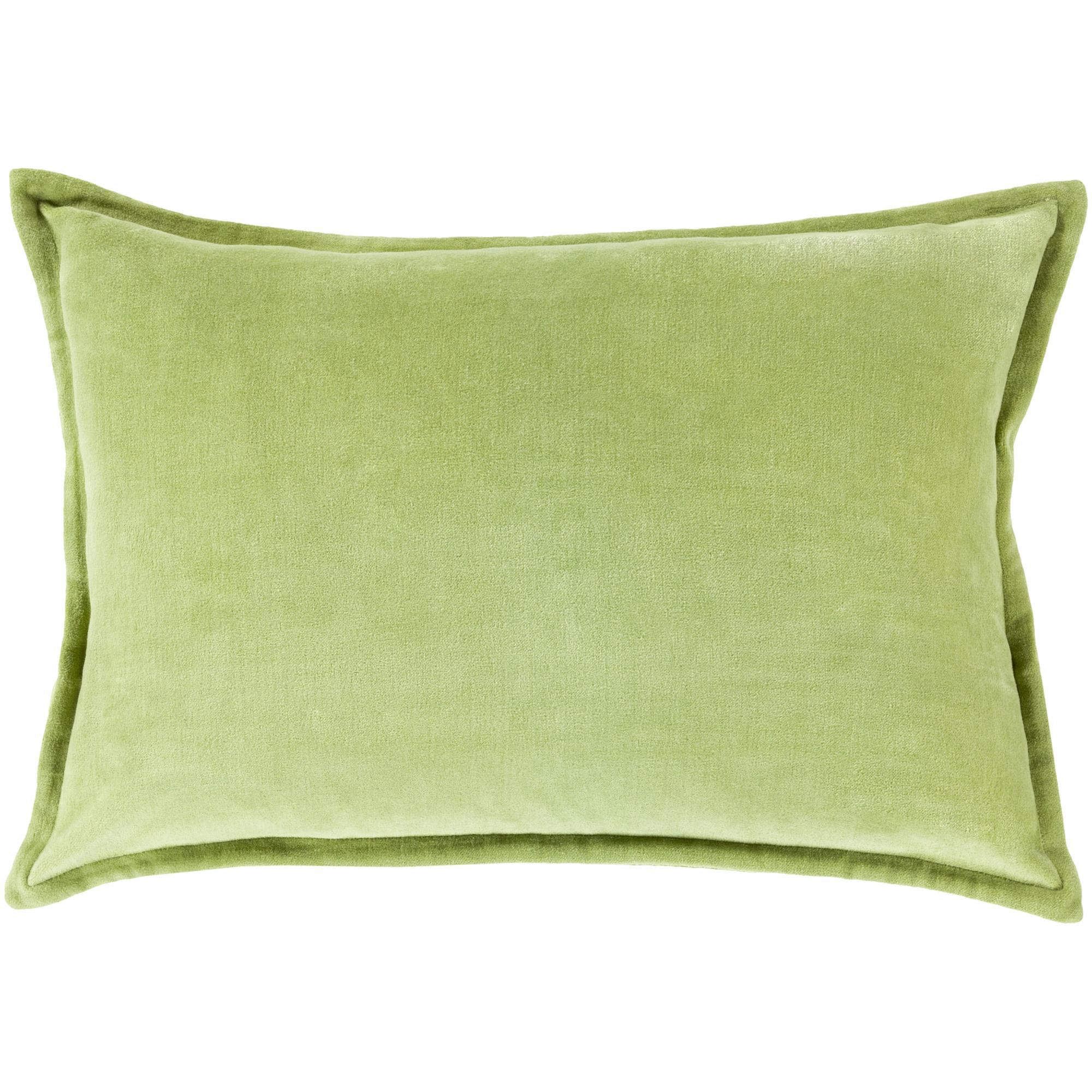 Norwin Cotton Throw Pillow, 13"H x 19"W, Polyester, Green