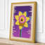 Cheerful Daffodil Botanical - Wrapped Canvas-132785091-132785093