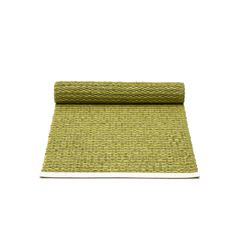 Table Runner MONO Olive 14 x 59 in, 59" L x 14" W, Green