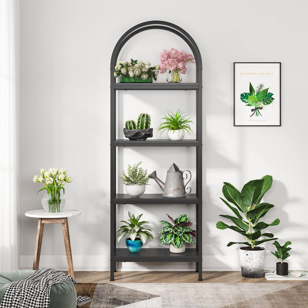Abeed 180cm H x 60cm W Metal Standard Bookcase