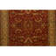 High-Quality Hand-Knotted Wine And Cream Area Rug