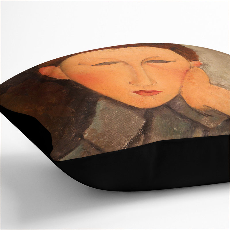 Square Cushion, Black, 40cm H x 40cm W x 15cm D