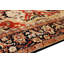 Bidjar Hand Knotted Wool Geometric Area Rug in Rust / Navy