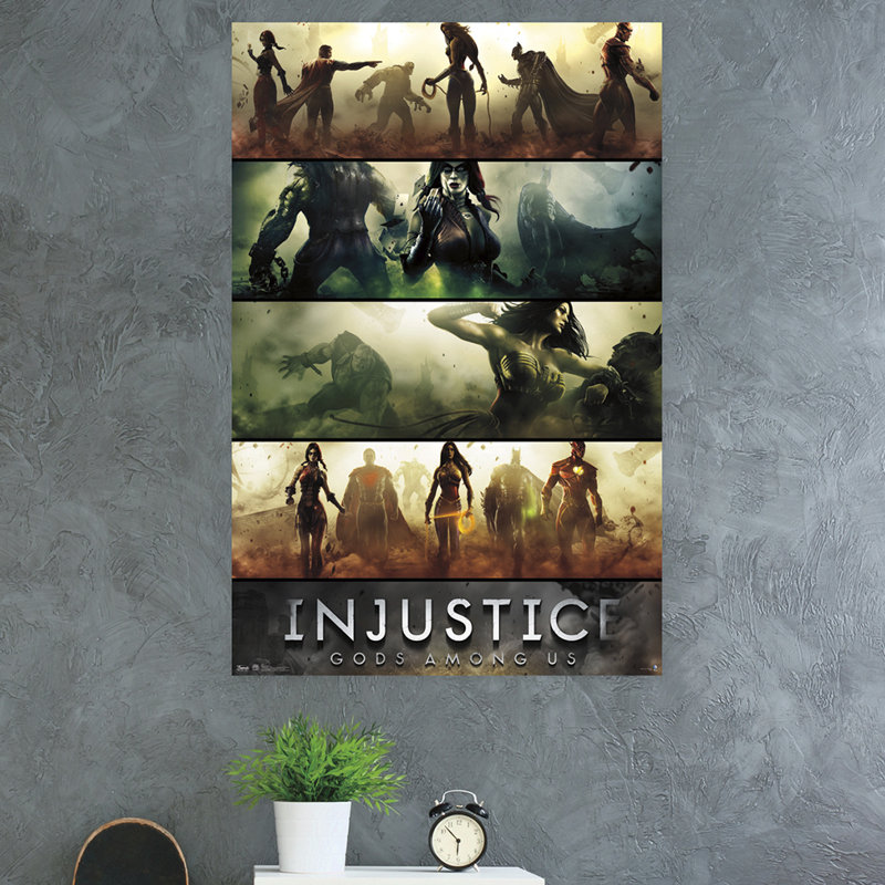 « injustice-bane », impression sur papier