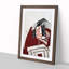 Portrait of Ichikawa Danjuro V by Katsukawa Shunsho - Picture Frame Painting Print-55601570-55601572