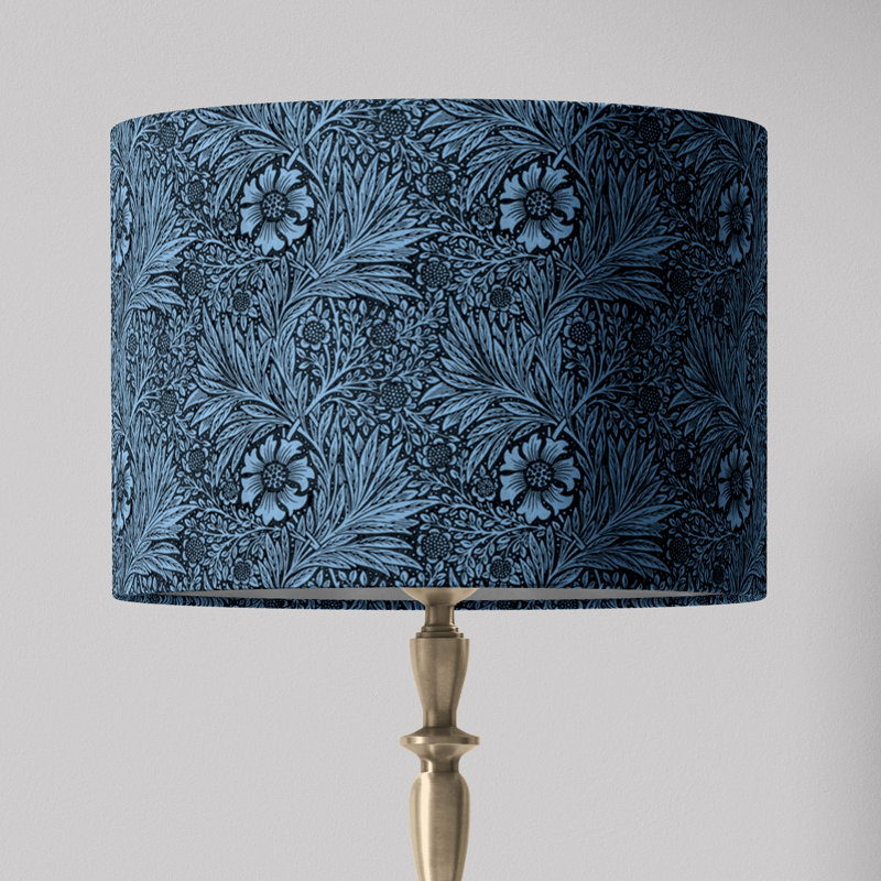 William Morris Lampshade, 10" H x 12" W x 12" D