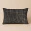 Coussin décoratif à carreaux brun intérieur et extérieur-115218651-115219055