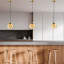 Lustre réglable élégant, structure en métal, 20 x 20 x 47,2 pouces | Finition jaune, 1 x douille E27 (40 W maximum) | Parfait pour la salle à manger, le salon et les vestibules | Conception élégante, indice de protection IP20, longueur du câble: 35,4 pouces-347845718-347845720