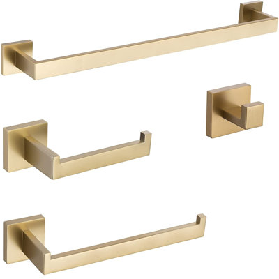 4 - Piece Bathroom Hardware Set