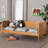 Taunton Studio Malaya Modern Wood Daybed With Scalloped Edges-1476297690-1458178715