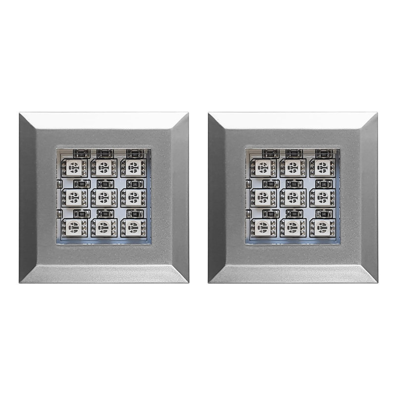 Krasnoo RGB LED Under Cabinet Puck Light