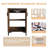 Kenyetta 24.02'' Single Bathroom Vanity with Ceramic Top