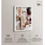 "Abstract Harmony II" Shadowbox Print, décoration murale abstraite par Art Remedy, cadre blanc, 24 x 36-300242514-300242517