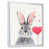 White Floater Frame