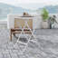 Table carrée moderne pliante