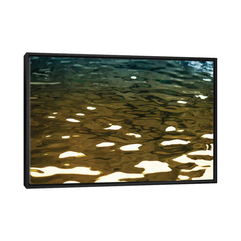 « réflexions », reproduction de photo sur toile, H 40 po x l 60 po x P 1,5 po, Toile avec cadre noir, Pas de tapis
