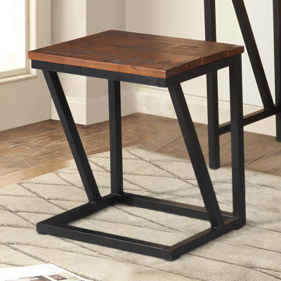 Tabouret d'appoint en métal Lysander