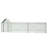Elske Metal Chicken Run Coop, Walk-in Cage with Waterproof & Anti-UV Cover Lockable Door Design-2114273974