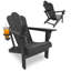 Fauteuil Adirondack d'extérieur inclinable et pliable avec support pour téléphone portable-1101876347-1096097369