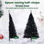 6.89' H Lighted Artificial Christmas Tree-1142624058-1142649809-1142651646