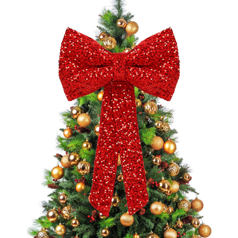 70cm Tree Topper, Red
